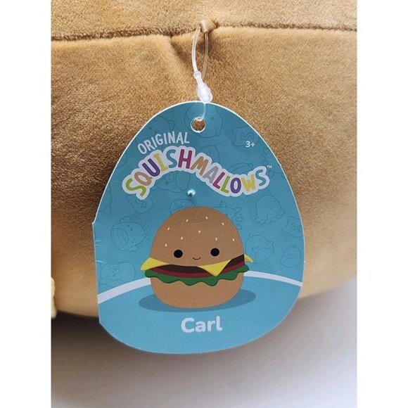 Squishmallows Carl The Cheeseburger 16" Plush Toy - Picture 7 of 8